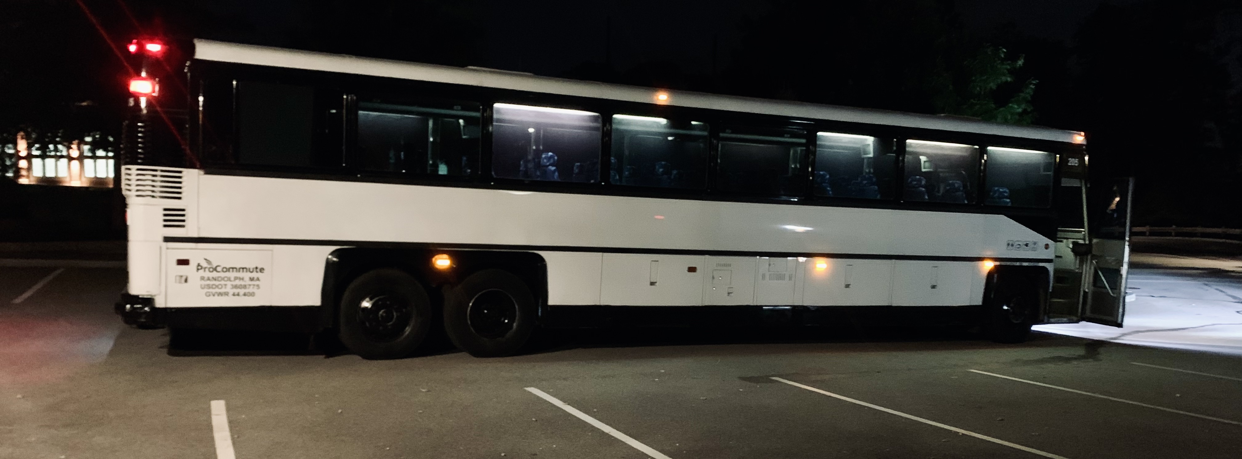 This is a picture of a ProCommute LLC Coach Bus.